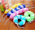 02 Pcs Bath Brushes  Back Scrubber Bath Shower Mesh Sponge Exfoliating Body Brush Wash Nylon Puff Spa(02 Pcs In Set). 