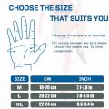HOT 1Pair Fingerless Sports Gloves, Men Women Cycling Gloves, Anti-Slip Breathable Motorcycle Mountain Bike Gloves Workout Gloves. 