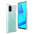 Torofy Clear Soft TPU Case for OPPO A52 Shockproof AntiShock Bumper with Transparent Hard Edges. 