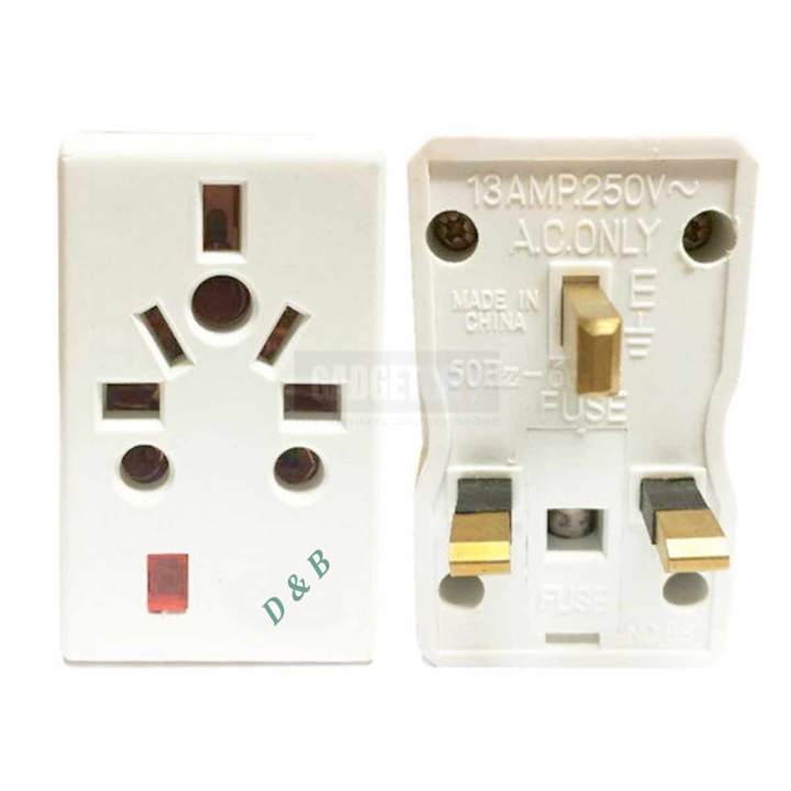 Multi Plug Multi Socket with Round Pin Universal Multi Plug Adapter ...