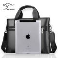 All-in-One Popular Briefcase High-End Handbag Personalized Business Handbag Extra Large Capacity Men's Office Men. 