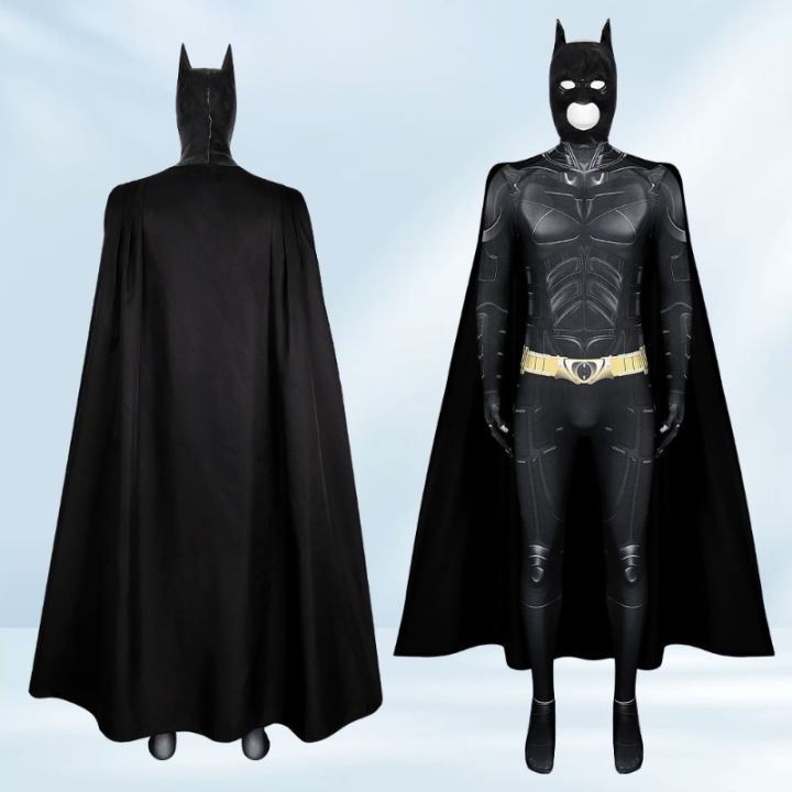 Anime Cartoon Men's Halloween Cosplay Batman Costume s Carnival Party Performance Clothes Boyfriend Christmas Birthday Gift