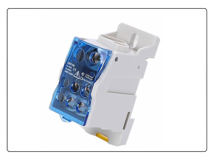 UKK%2080A%20Terminal%20Blocks%20One%20In%20Several%20Out%20Power%20Distribution%20Junction%20Box%20Universal%20Electric%20Wire%20Connector%20Din%20Rail%206%20Way%20Out%20-%20Image%204