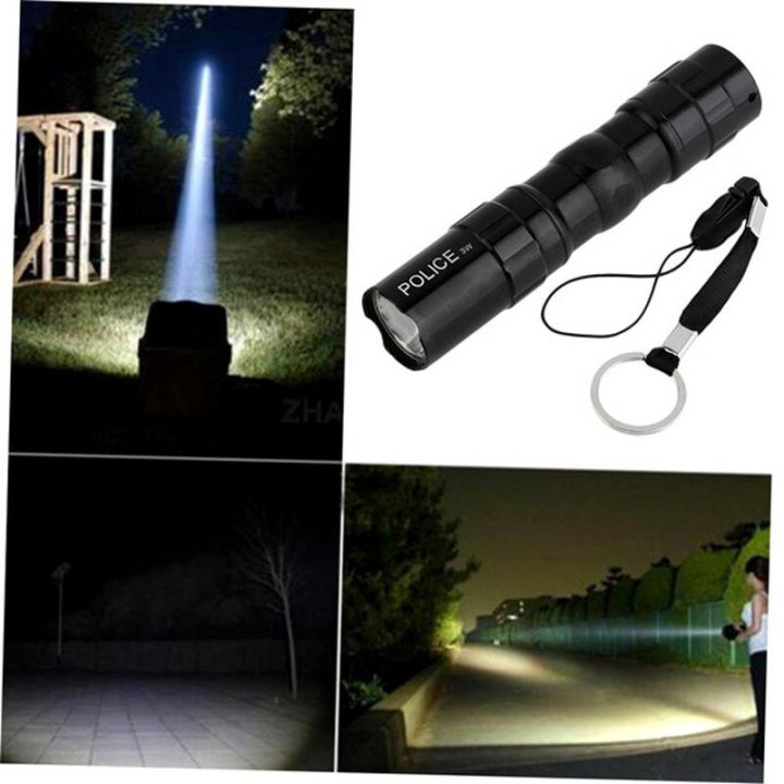 【ZOSR】Portable Waterproof Mini LED Flashlights Torch Light for Night Fishing