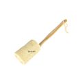 Natural Loofah With Wooden Handle Back Scrubber Exfoliating Bath Shower Sponge. 