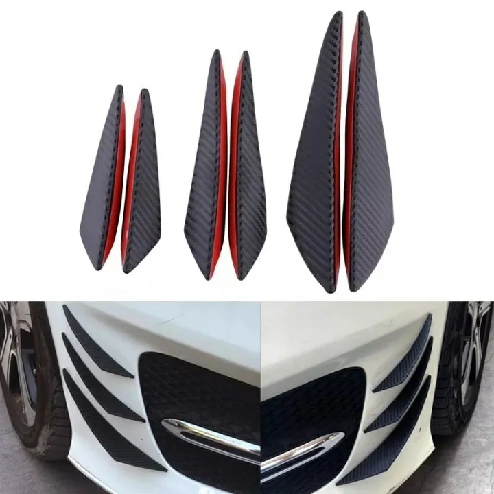 Universal%20Fit%206Pcs%20Front%20Bumper%20Lip%20Diffuser%20Splitter%20Fins%20Body%20Spoiler%20Canards%20-%20Image%205