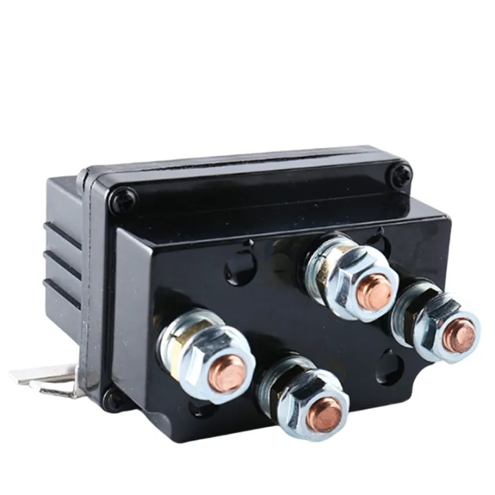1%20PCS%20Black%20Universal%2012V%20500A%20Winch%20Remote%20Contactor%2012000%20Pounds%20Winch%20Control%20Solenoid%20Relay%20Twin%20Wireless%20Remote%20Recovery%20-%20Image%205