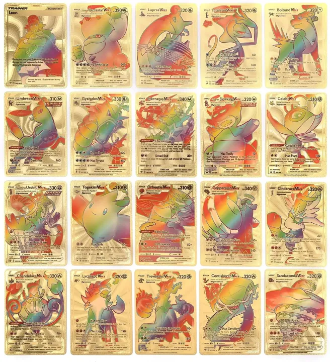 pokemon%20cards%20golden%20English%20Pokemon%20Cards%20English%20Version%20Vstar%20VMAX%20EX%20GX%20MEGA%20TAG%20TEAM%20Metal%20Gold%20Sliver%20Card%20Trainer%20Game%20Toy%20for%20Children%20GiftsParty%20Games%20Crafts%20-%20Image%202