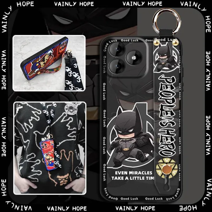 Dirt-resistant%20Lanyard%20Phone%20Case%20For%20Oukitel%20C53%20Wristband%20protective%20Cute%20ring%20Cartoon%20Shockproof%20Waterproof%20Kickstand%20-%20Image%203