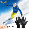 SuperRide Winter Gloves with Anti-slip Palm Waterproof Touch Screen Cycling Gloves for Women Men Winter Warm Accessories for Running Riding Hiking Windproof Thickened Plush Lining Cold Protection Skiing. 