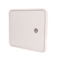 Power Cable Hatch, Long Durability Electrical Access Door Hatch Square for RV Boat Camper Trailer. 