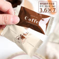 100pcs Mini Disposable Thickened Coffee Sugar Diy Manual Toffee Candy Chocolate Machine Sealed Packaging. 