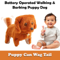 Battery Operated Walking & Barking Puppy Dog. 