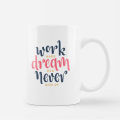 printed mug - Ceramic mug - quote design. 