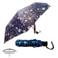 Ladies Mini Umbrella-3 Folding-Satin. 