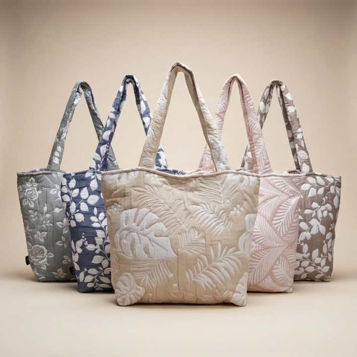 3Q%20Premium%20Jacquard%20LUNA%20Tote%20Bag%20-%20Women's%20Carry%20Bag%20for%20Everyday,%20Work%20and%20Luxury%20Travel%20-%20Image%203