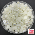 Beads,10g ,Resin Half Round Imation Pearls Beads Flatback Nail Art Decorate Diy, card decoration,. 