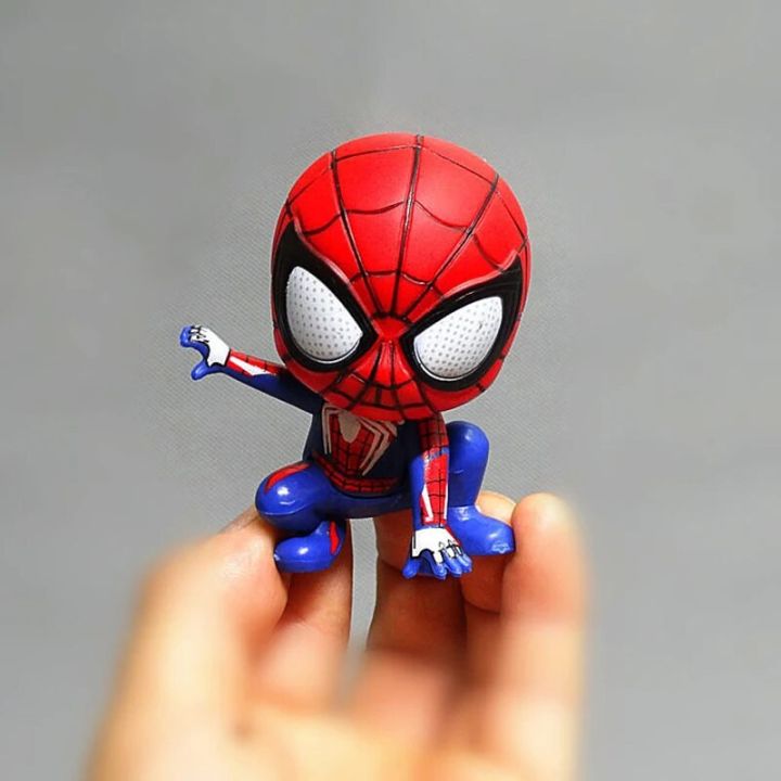 spider%20man%20toys%20Marvel%20Avengers%20Spider%20Man%20Cute%20Action%20Figure%20Posture%20Anime%20Decoration%20Collection%20Figurine%20Toy%20Model%20Ornaments%20Children%20Gift%20-%20Image%202