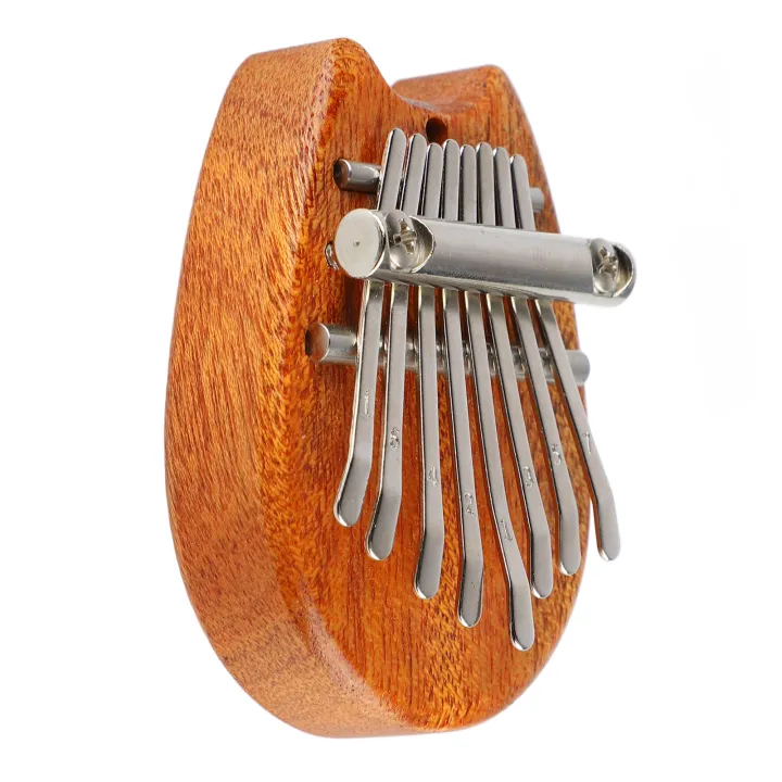 Mini Kalimba Professional Compact Gift Unique Shape Easy To Play Mini Thumb Piano with Lanyard for Collection for Beginner