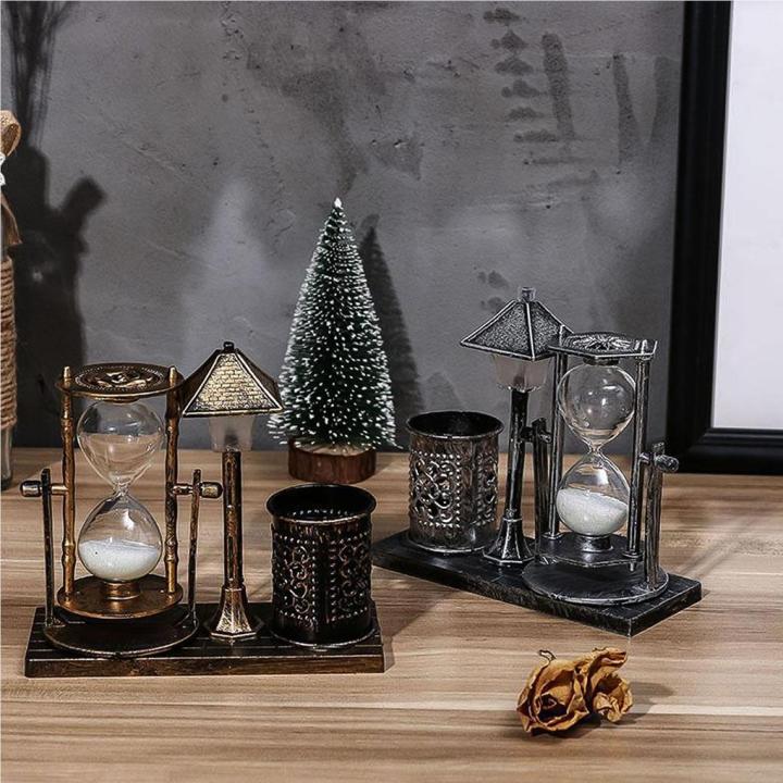 Hourglass%20Pen%20Organizer%20Night%20Lamp%20Old-Ed%20Retro%20Sand%20Timer%20Pen%20Holder%20Decorative%20Ornaments%20Pen%20Cup%20Lamp%20-%20Image%203