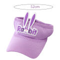 Kids Baseball Hat 3D Rabbit Ears Outdoor Baby Sunscreen Hat. 