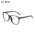 OQ BOGA 4 Colors Unisex Fashion Metal Full Rim Eye Protection Radiation Protection Computer Glasses Women Men Oval Frame Anti Blue Light Eyewear. 