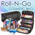 Cosmetic Bag Travel Bag Roll N Go Womens Bag Holder Travel Buddy Organizer. 
