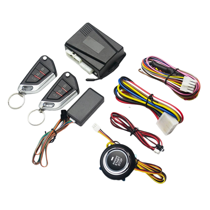 Mobile Phone Remote Control Start Car Autostart Engine 1 Button Start Stop System Automatic Engine Start Locking Easy Install Easy to Use