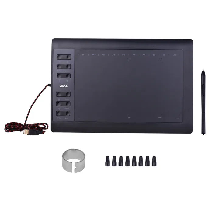 %5BReady%20Stock%5D10x6%20Inch%20Professional%20Graphics%20Drawing%20Tablet%2012%20Express%20Keys%20with%208192%20Levels%20Bat-tery-Free%20Stylus/8pcs%20Nibs/Pen%20Clip%20Support%20PC/Laptop%20Connection%20for%20Painting%20Designing%20Online%20Course%20-%20Image%207