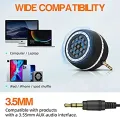 3W Mini Portable Speaker Mobile Phone Speaker Line-In Speaker with 3.5mm AUX Audio Interface for iPhone iPad Tablet Computer. 
