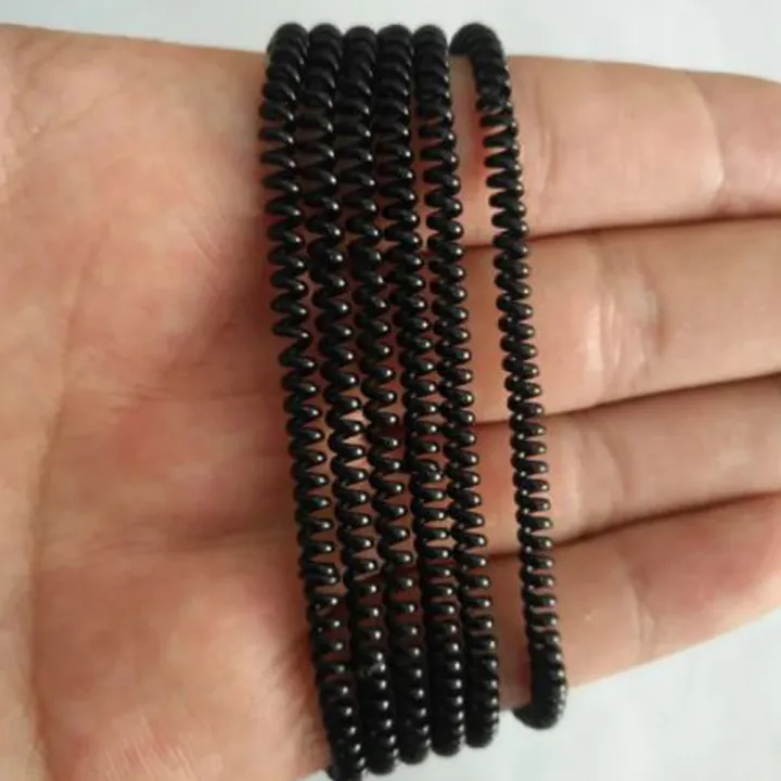 10Pcs%20Small%20Bands%20Black,%20Yellow,%20Green,%20Red,%20Pink,%20Orange,%20Blue,%20Purple%20Colors%20Elastic%20Rope%20/%20Telephone%20Wire,%20Spring%20Style%20Hair%20Ties%20/%20Plastic%20Hair%20Styling%20Tools%20-%20Image%204