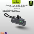 Sharge Flow Mini 2 5000mAh Portable Power Bank. 