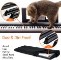 61 Keys Keyboard Dust Cover, Piano Keyboard Dust Cover, 61 Keys Piano Music Keyboard Cover, Electronic Keyboard Piano DirtProof Cover, Piano Keyboard Cover With Durable Elastic & Cord Lock, Black Piano Cover, Waterproof Full Coverage Universal Anti. 