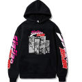 JoJo Bizarre Adventure Anime Hoodies Graphic Hoodie Sweatshirts Print Hip Hop Streetwear Pullover Casual Long Sleeve Sweatshirt. 