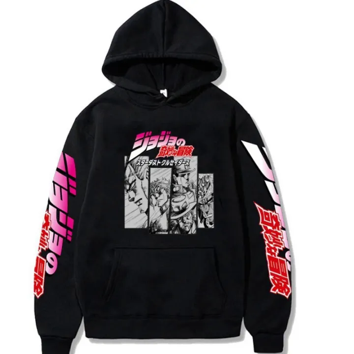 JoJo%20Bizarre%20Adventure%20Anime%20Hoodies%20Graphic%20Hoodie%20Sweatshirts%20Print%20Hip%20Hop%20Streetwear%20Pullover%20Casual%20Long%20Sleeve%20Sweatshirt%20-%20Image%204