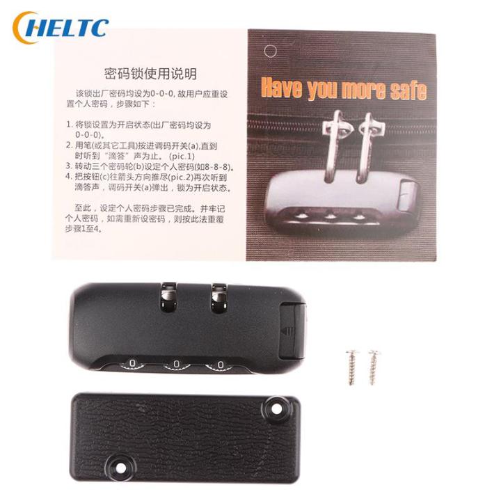 1PCS%203%20Digit%20Aluminum%20Alloy%20Password%20Lock%20Steel%20Wire%20Security%20Lock%20Suitcase%20Luggage%20Coded%20Lock%20Cupboard%20Cabinet%20Locker%20Padlock%20-%20Image%202