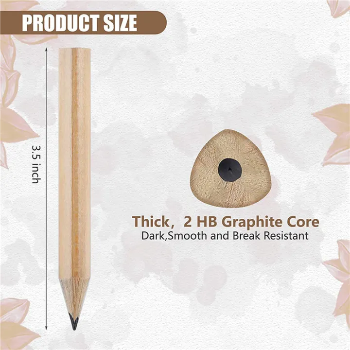 300Pcs%203.5Inch%20Wood%20Pencil,%20Beginner%20Writing%20Pencil,Students%20Sketch%20Pencil%20Stationery,Hexangular%20B%20-%20Image%207
