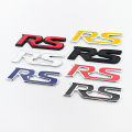 Ineverlefte 3D Metal Car Letters For Honda RS Emblem FIT Jazz Civic HRV JaOriginal de RS Logo Sport Badge Front Grille Trunk Stickers Acceessories. 