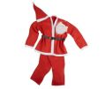 Kids Santa Claus Costume Children Santa Suit Christmas Santa Costume for Unisex Party Cosplay, 6-9 Years. 