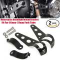 Universal Motorcycle Headlight Mount Bracket Fork Ear Chopper Headlamp Holder Clamp Adjustable Motor Fork Mount. 