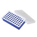Laboratory Lab Plastic 50 Sockets 1.5ml Centrifuge Tube Stand Holder Box. 