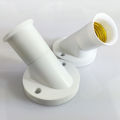bellylady E27 Oblique Screw Lamp Base Socket Light Bulb Base Wall Lamp Holders Adapter Converter. 
