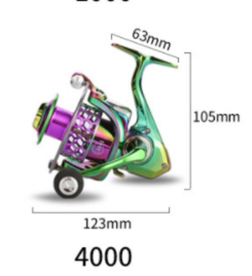 SK%20Series%2014+1BB%20Spinning%20Fishing%20Reel%204000%2010kg%20Max%20Drag%20Long%20Shot%20Reel%20Metal%20Spool%20Saltwater%20Reel%20CNC%20Rocker%7CFishing%20Reels(4000)%20-%20Image%202
