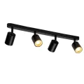 Led GU10 Pendent Lamps 3/4 Head Track Lighting Fixture Surface Mounted LED Spotlight Ceiling Spot Lights for Kitchen Living Room. 