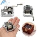 Mini Hand Cranking Music Movement Diy Movement Play Set Mechanical Music Box Hand Crank Music Box Portable Home Supplies. 