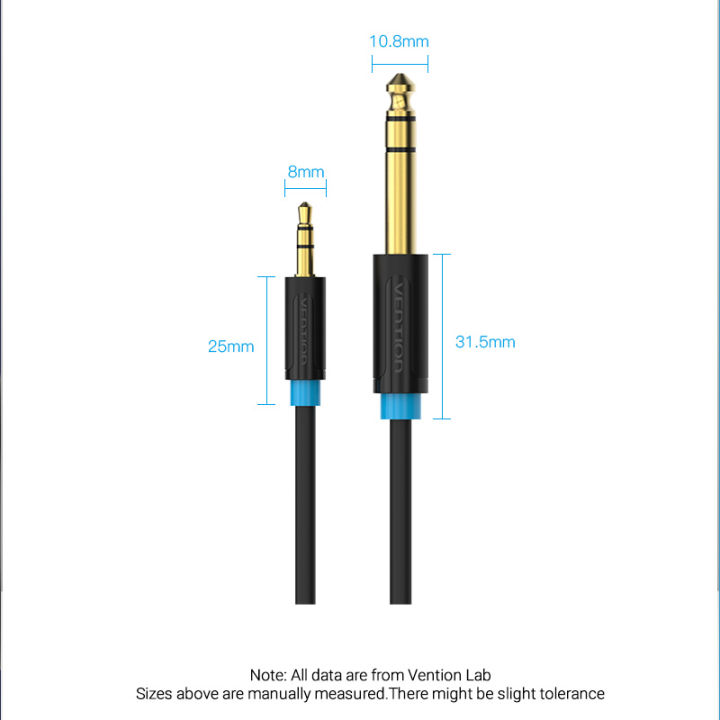 Vention%20Audio%20Cable%203.5mm%20to%206.35mm%20Aux%20Cable%20Adapter%20TRS%206.35mm%20Male%201/4%20Mono%20Jack%20to%20Stereo%201/8%20Jack%203.5mm%20for%20Mixer%20Amplifier%20Guitar%20Bi-direction%20Jack%206.35%20to%203.5%20Jack%20Male%20to%20Male%20Audio%20Cable%20Guitar%20Jack%20to%20Aux%20-%20Image%207