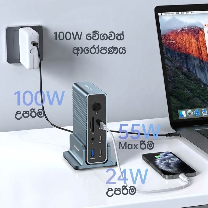 ACASIS%2015-in-1%20USB%20C%20Desktop%20Docking%20Station%20for%20USB-C%20Laptop,%204K%20HDMI%20Display,%20DP%204K/60%20HZ,%202*USB3.1%2010GBPS,%20SD/TF,%20Audio,%20RJ45%20for%20Mac&Windows,%20DS-7A15%20-%20Image%202