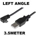 USB 2.0 TO MICRO USB (RIGHT ANGEL/LEFT ANGLE/STAIGHT) CABLE 3.5 Meter / 5 Meter [READY STOCK]. 