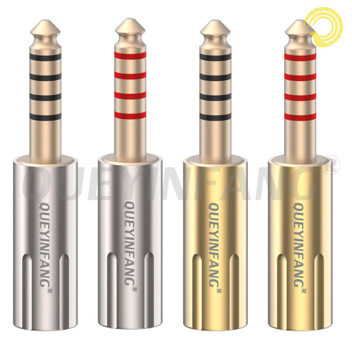 Queyinfang Jack 4.4mm Audio Plug 4.4mm 5 Poles Balanced Headphone Plug ...