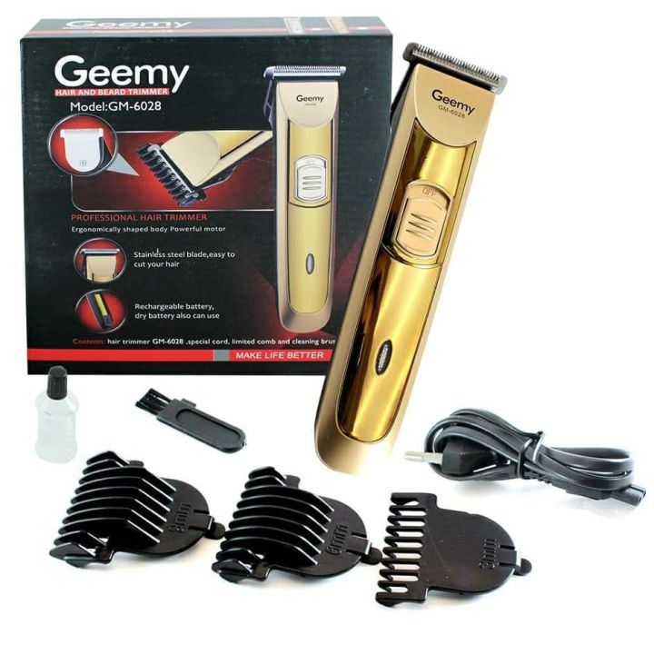 Geemy%20Gm-%206028%20Rechargeable%20Hair%20And%20Beard%20Trimmer%20-%20Gold%20-%20Image%208